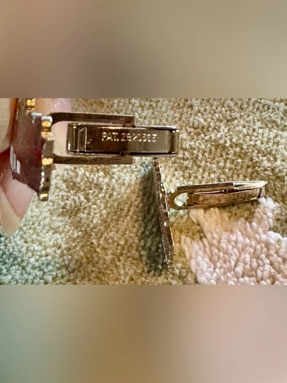 Vintage Firetruck Set Cufflinks Tie Clip And 3 More Tie Clips Semi Trucks Devil